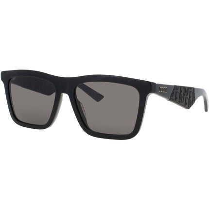 Dior Men's Sunglasses - Shiny Black Plastic Rectangular Shape Frame | DM40093I 01A ,