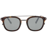 Dior Men's Sunglasses - Dark Havana/Silver Square Shape Full Rim Frame | DM40148I 52C ,