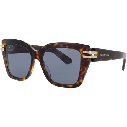 Dior Women's Sunglasses - Dark Havana Plastic Square Full Rim Frame | CD40149I 52V ,