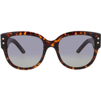 Dior Women's Sunglasses - Coloured Havana Square Shape Full Rim Frame | CD40157I 55B ,