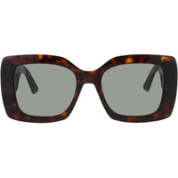 Dior Women's Sunglasses - Dark Havana/Black Plastic Full Rim Frame | CD40179I 52N ,