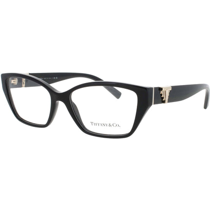 Tiffany & Co Women's Eyeglasses - Black/Gold Acetate Full Rim Frame | TF2247 8001 ,