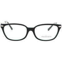 Tiffany & Co Women's Eyeglasses - Black/Blue/Silver Rectangular Frame | TF2281 8055 ,