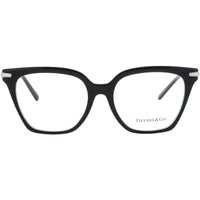 Tiffany & Co Women's Eyeglasses - Black/Blue/Silver Square Shape Frame | TF2284B 8055 ,