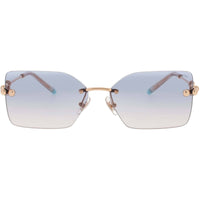 Tiffany & Co Women's Sunglasses - Rubedo Metal Square Rimless Frame | TF3088 610516 ,