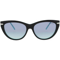 Tiffany & Co Women's Sunglasses - Black/Blue/Silver Full Rim Frame | TF4253 80559S ,