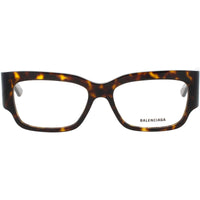 Balenciaga Men's Eyeglasses - Havana Acetate Cat Eye Full Rim Frame | BB0332O 002 ,