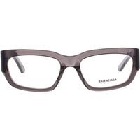 Balenciaga Men's Eyeglasses - Grey Acetate Cat Eye Shape Full Rim Frame | BB0334O 004 ,