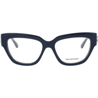 Balenciaga Women's Eyeglasses - Blue Acetate Cat Eye Full Rim Frame | BB0326O 005 ,