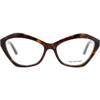 Balenciaga Women's Eyeglasses - Brown Acetate Cat Eye Full Rim Frame | BB0341O 002 ,