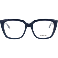 Balenciaga Women's Eyeglasses - Blue Acetate Square Shape Full Rim Frame | BB0062O 007 ,