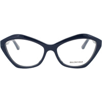 Balenciaga Women's Eyeglasses - Blue Acetate Cat Eye Full Rim Frame | BB0341O 004 ,