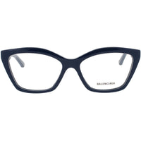Balenciaga Women's Eyeglasses - Blue Acetate Cat Eye Full Rim Frame | BB0342O 008 ,