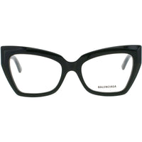 Balenciaga Women's Eyeglasses - Green Acetate Cat Eye Full Rim Frame | BB0275O 004 ,
