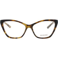 Balenciaga Women's Eyeglasses - Havana Acetate Cat Eye Full Rim Frame | BB0405O 003 ,