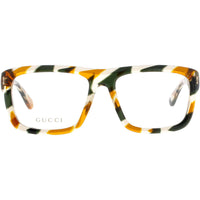 Gucci Men's Eyeglasses - Brown Acetate Square Shape Full Rim Frame | GG1462O 003 ,