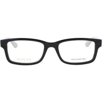 Gucci Men's Eyeglasses - Black/Grey Acetate Rectangular Full Rim Frame | GG1717O 005 ,