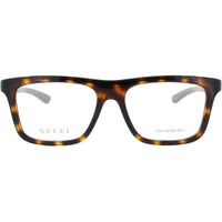 Gucci Men's Eyeglasses - Havana/Grey Acetate Square Shape Full Rim Frame | GG1737O 002 ,