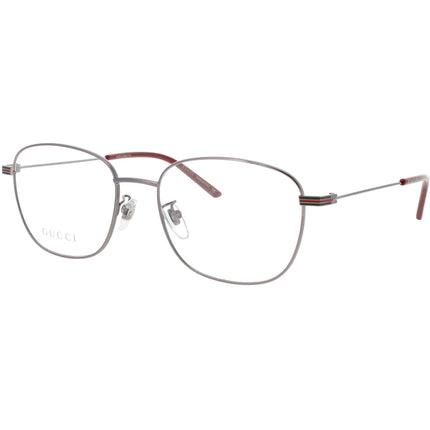 Gucci Men's Eyeglasses - Ruthenium Metal Square Shape Full Rim Frame | GG1126OA 001 ,