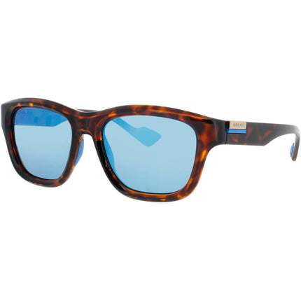 Gucci Men's Sunglasses - Havana Acetate Square Shape Full Rim Frame | GG1630S 002 ,
