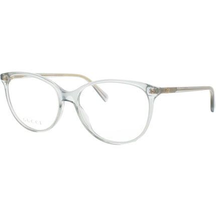 Gucci Women's Eyeglasses - Grey Acetate Cat Eye Shape Full Rim Frame | GG0550O 018 ,