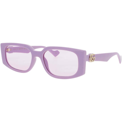 Gucci Women's Sunglasses - Violet Acetate Rectangular Full Rim Frame | GG1534S 004 ,