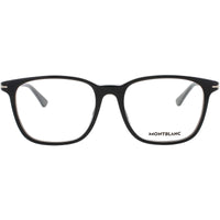 Mont Blanc Men's Eyeglasses - Black Acetate Square Shape Full Rim Frame | MB0338O 006 ,