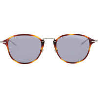 Mont Blanc Men's Sunglasses - Havana/Silver Acetate/Metal Square Frame | MB0155S 006 ,