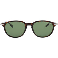 Mont Blanc Men's Sunglasses - Havana Acetate/Metal Square Full Rim Frame | MB0276S 002 ,