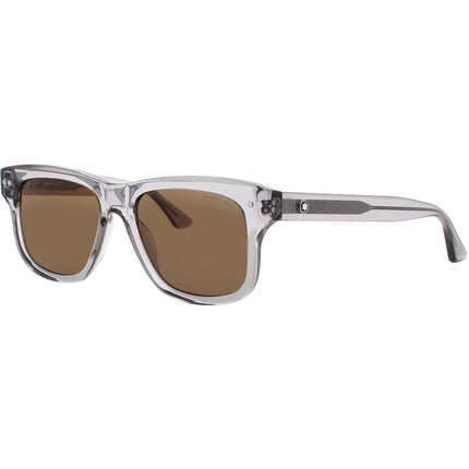 Mont Blanc Men's Sunglasses - Grey Acetate Square Shape Full Rim Frame | MB0319S 004 ,