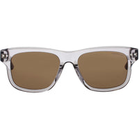 Mont Blanc Men's Sunglasses - Grey Acetate Square Shape Full Rim Frame | MB0319S 004 ,
