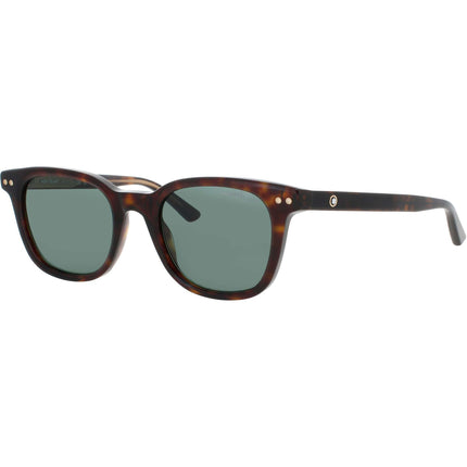 Mont Blanc Men's Sunglasses - Havana Acetate Square Shape Full Rim Frame | MB0320S 002 ,