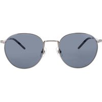 Mont Blanc Men's Sunglasses - Ruthenium Metal Round Full Rim Frame | MB0343SA 003 ,