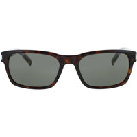 Saint Laurent Men's Sunglasses - Havana/Crystal Acetate Full Rim Frame | SL-662 004 ,