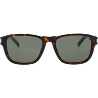 Saint Laurent Men's Sunglasses - Havana/Crystal Acetate Full Rim Frame | SL-710 002 ,