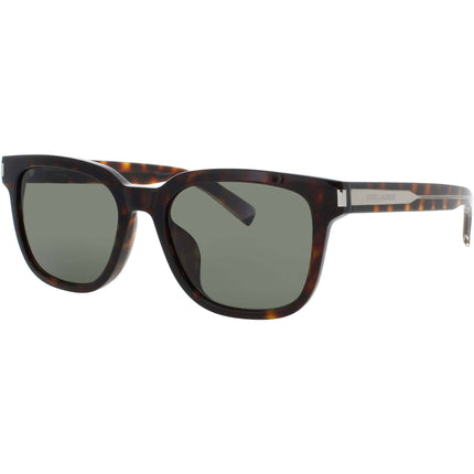 Saint Laurent Men's Sunglasses - Havana/Crystal Acetate Full Rim Frame | SL-711/K 002 ,