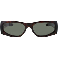 Saint Laurent Women's Sunglasses - Havana Rectangular Full Rim Frame | SL-M140 003 ,