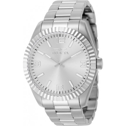 Invicta Men's Watch - Specialty Quartz Silver Tone Dial Steel Bracelet | 49671 ,