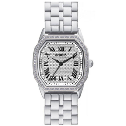 Invicta Women's Watch - Wildflower Quartz Crystal Dial Silver Tone Bracelet | 50078 ,