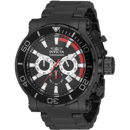 Invicta Men's Watch - Coalition Forces Rotating Bezel Black Dial Bracelet | 50227 ,