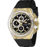 Technomarine Men's Watch - Cruise Original Chrono Black and Silver Dial | TM-121155 ,