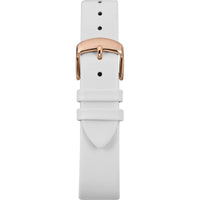 Timex Women's Watch - Crystal Opulence Quartz White Dial Leather Strap | TW2R95000JT ,