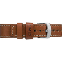 Timex Men's Watch - Waterbury Quartz Black Dial Brown Leather Strap | TW2P84000VQ ,