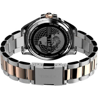 Timex Men's Watch - Harborside Coast Black Dial Two Tone Bracelet Date | TW2V42100VQ ,