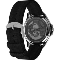 Timex Men's Watch - Harborside Coast Black Recycled Plastic Strap | TW2W62600VQ ,