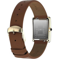 Timex Women's Watch - Hailey Quartz Champagne Dial Brown Leather Strap | TW2W63900VQ ,