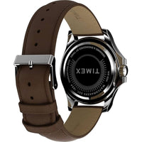 Timex Women's Watch - Kaia Quartz Blue Dial Brown Leather Strap Date-Day | TWH6Z5910VQ ,