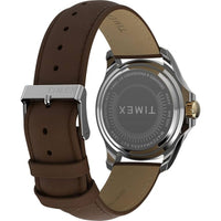 Timex Women's Watch - Kaia Quartz Silver Tone Dial Brown Leather Strap | TWH6Z6210VQ ,