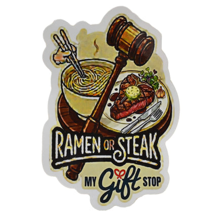 MGS Sticker Ramen or Steak ,