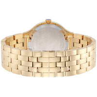 Movado Men's Watch - Veturi Quartz Black Dial Yellow Gold Steel Bracelet | 0608043 ,